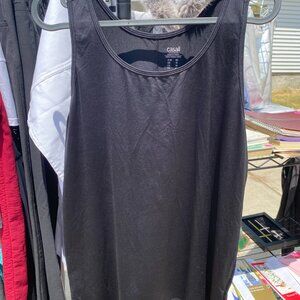 Casall Black Tank Top Fitness US size 10 Europe Size 40 Swedish NEW Made in Lith